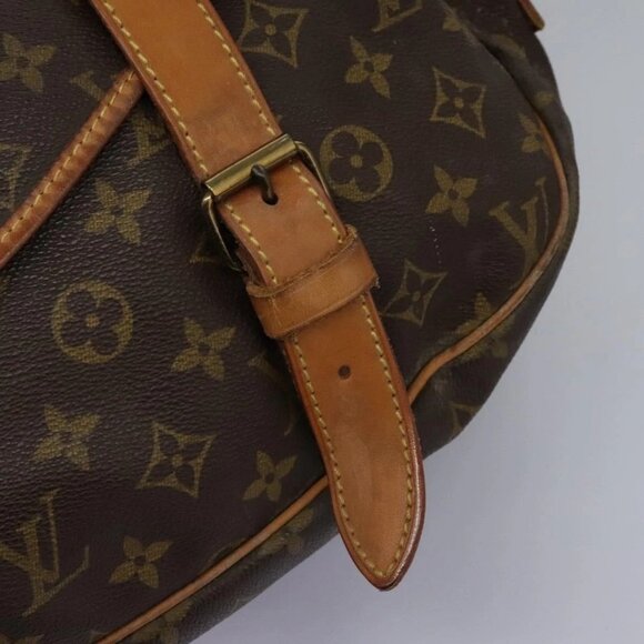 LOUIS VUITTON Monogram Saumur 43 Shoulder Bag M42252 LV Auth 116983 - Picture 14 of 16